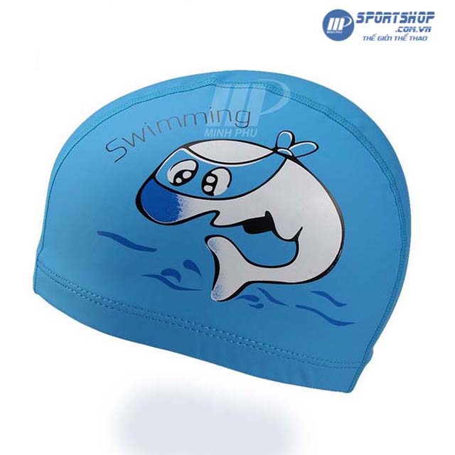 Mũ bơi vải cao cấp cho trẻ em